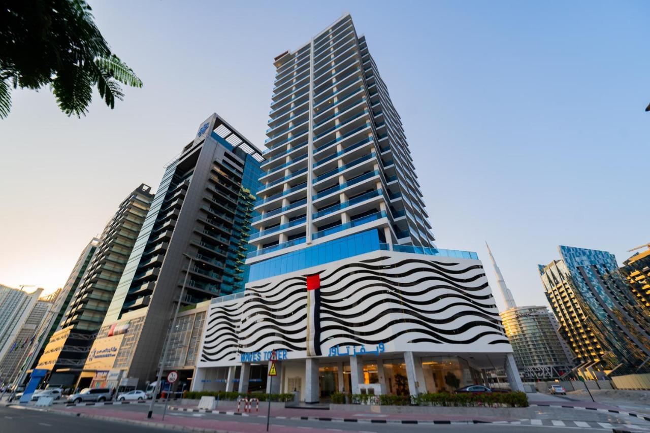 Kasco Homes Waves Tower Business Bay Дубай Екстериор снимка